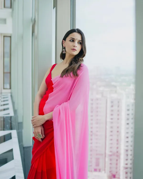 READY_TO_WEAR_PINK_TRENDY_1-MINUTE__GEORGETTE_SAREE